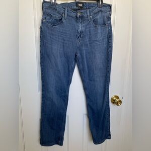 PAIGE Classic Blue Straight Leg Jeans